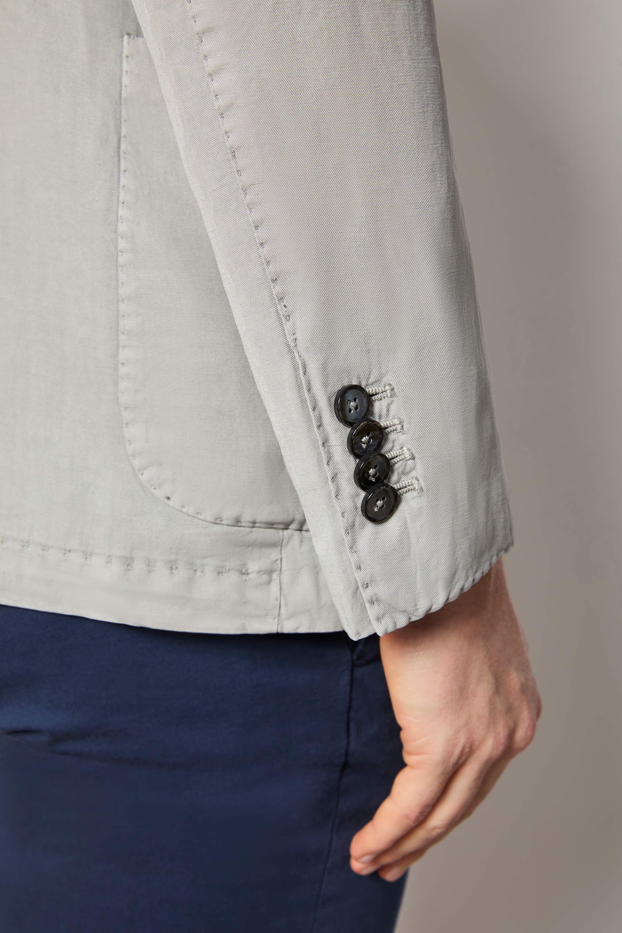 Garment-dyed JACK jacket - gray