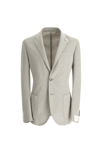 Garment-dyed jack jacket - gray light grey