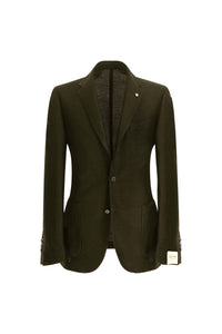 Garment-dyed jack jacket - dark green dark green