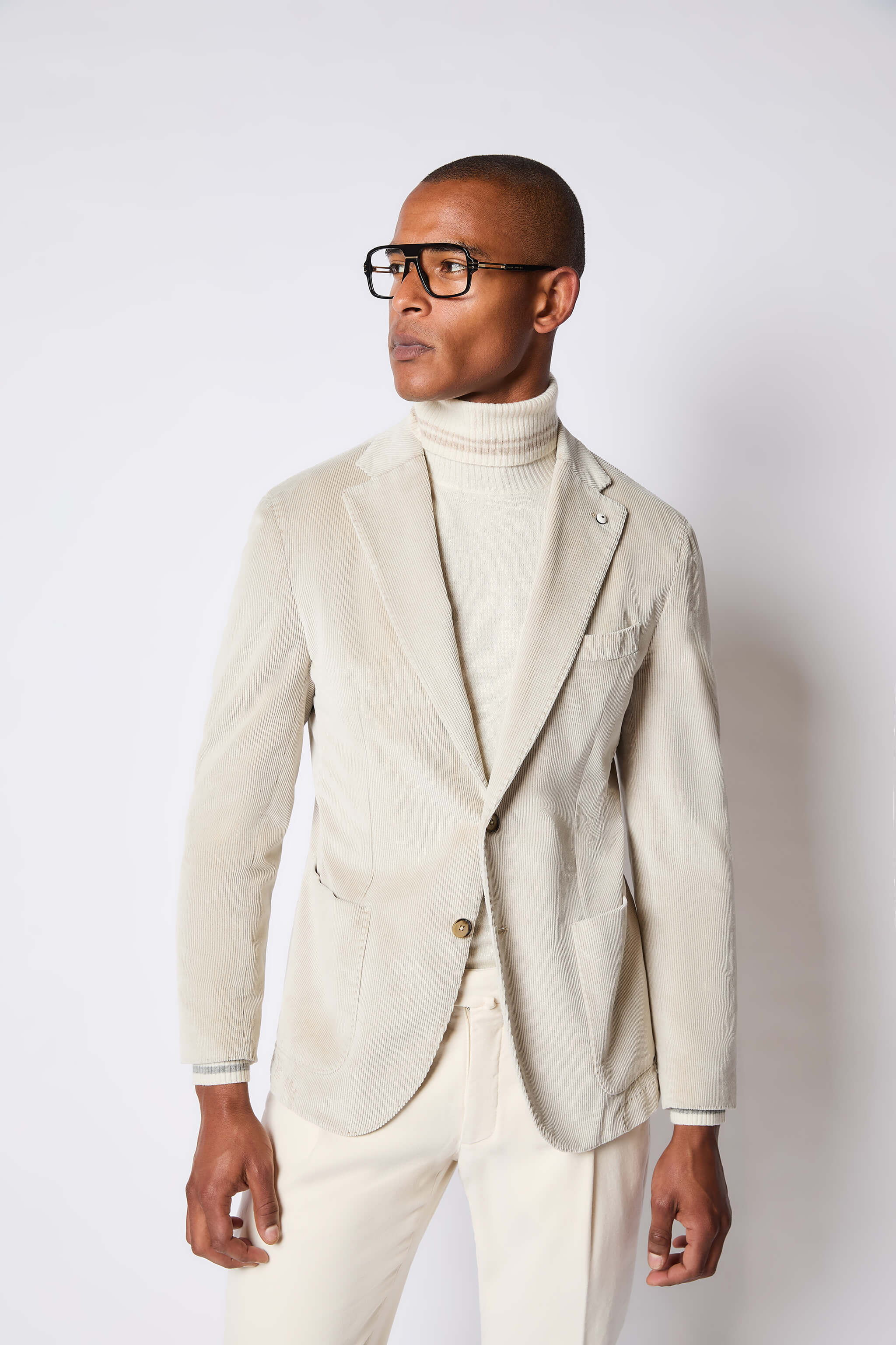 JACK jacket in ivory JACK jacket in ivory