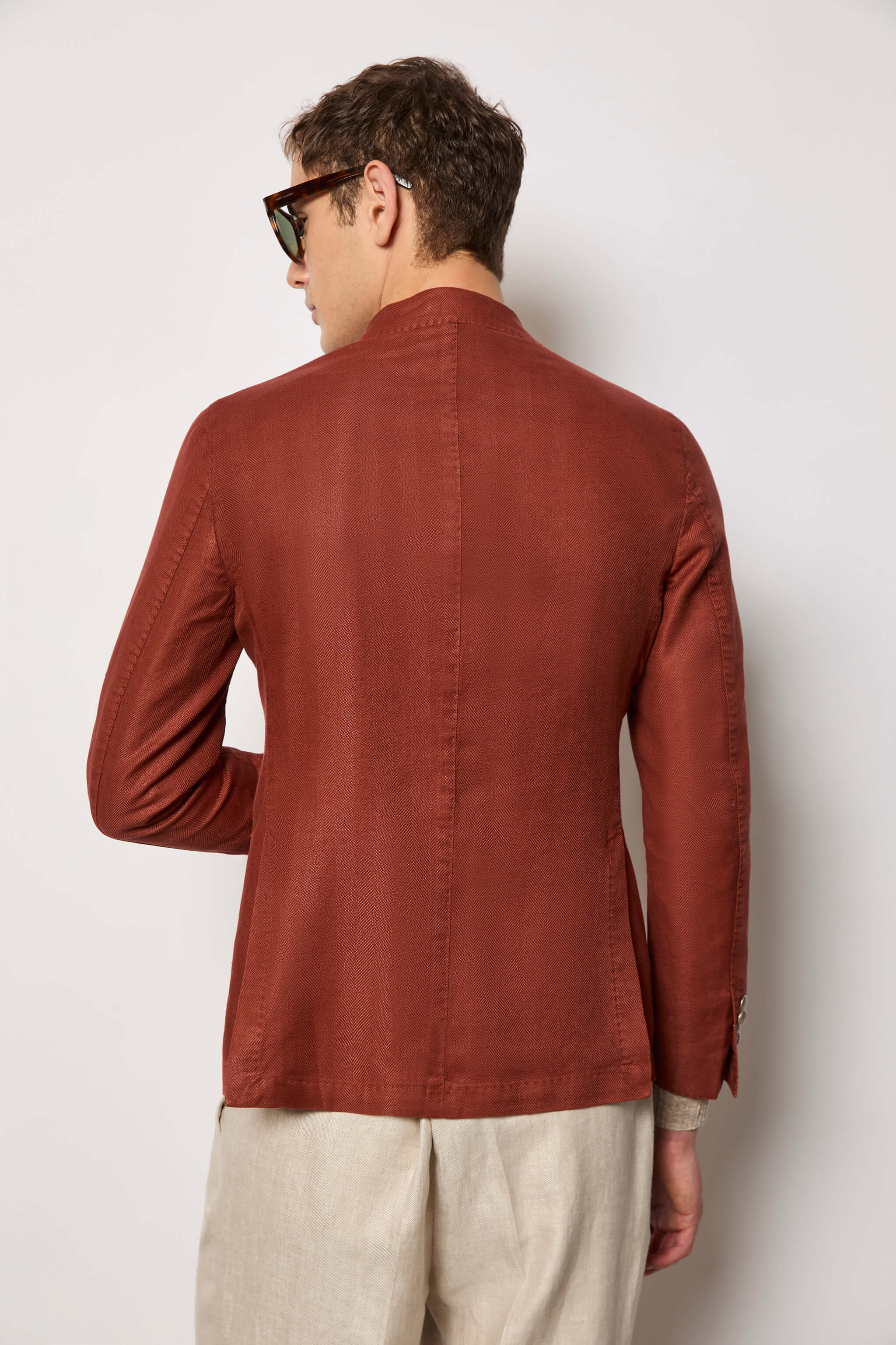TOM jacket washed - brick red