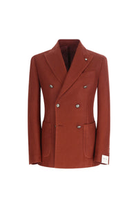 Tom jacket washed - brick red brick