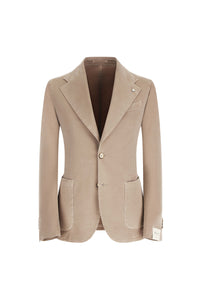 Garment-dyed francis jacket - beige beige