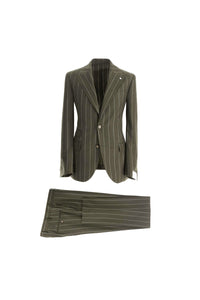 Paul suit in green dark green