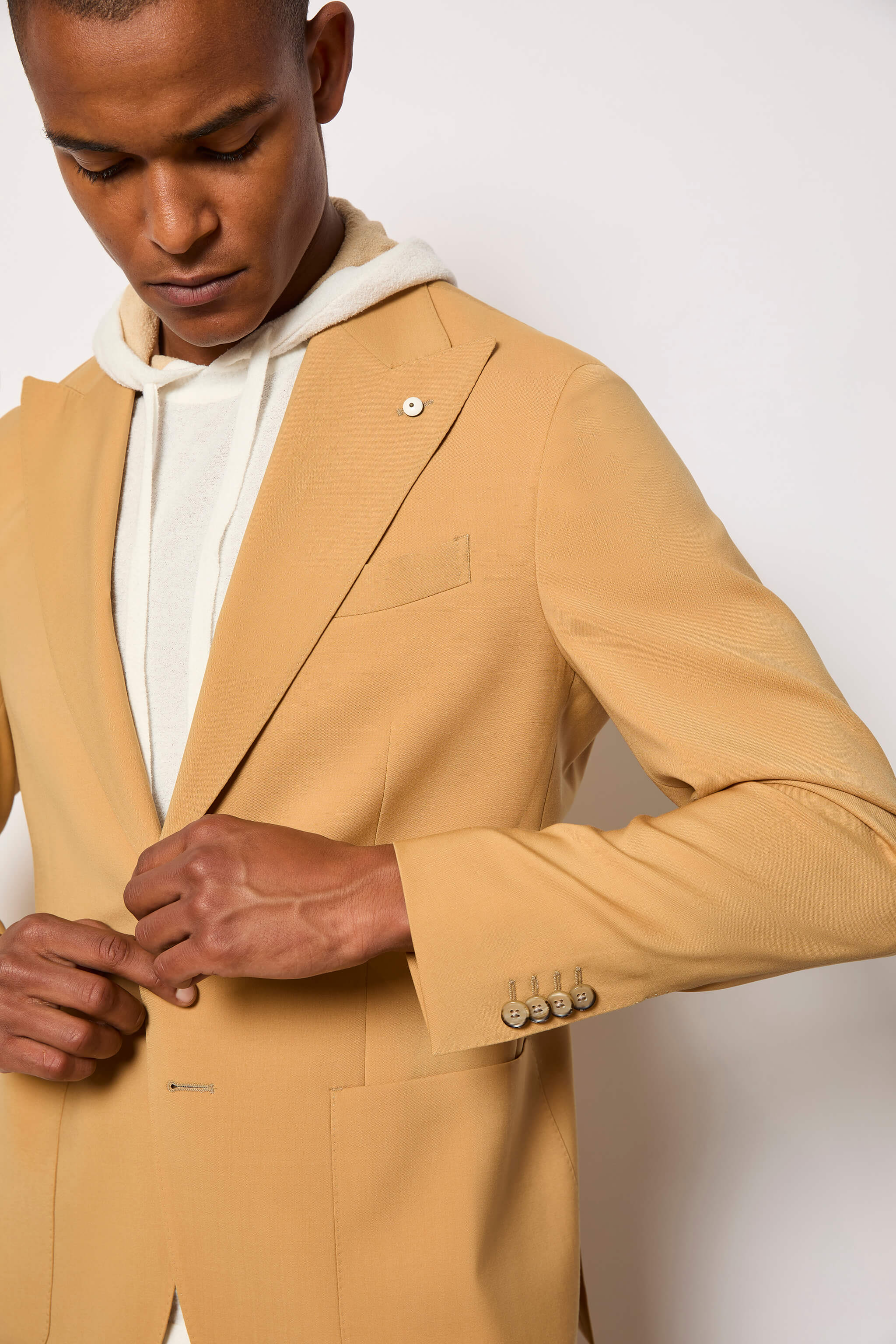 STEVE suit untreated - ochre