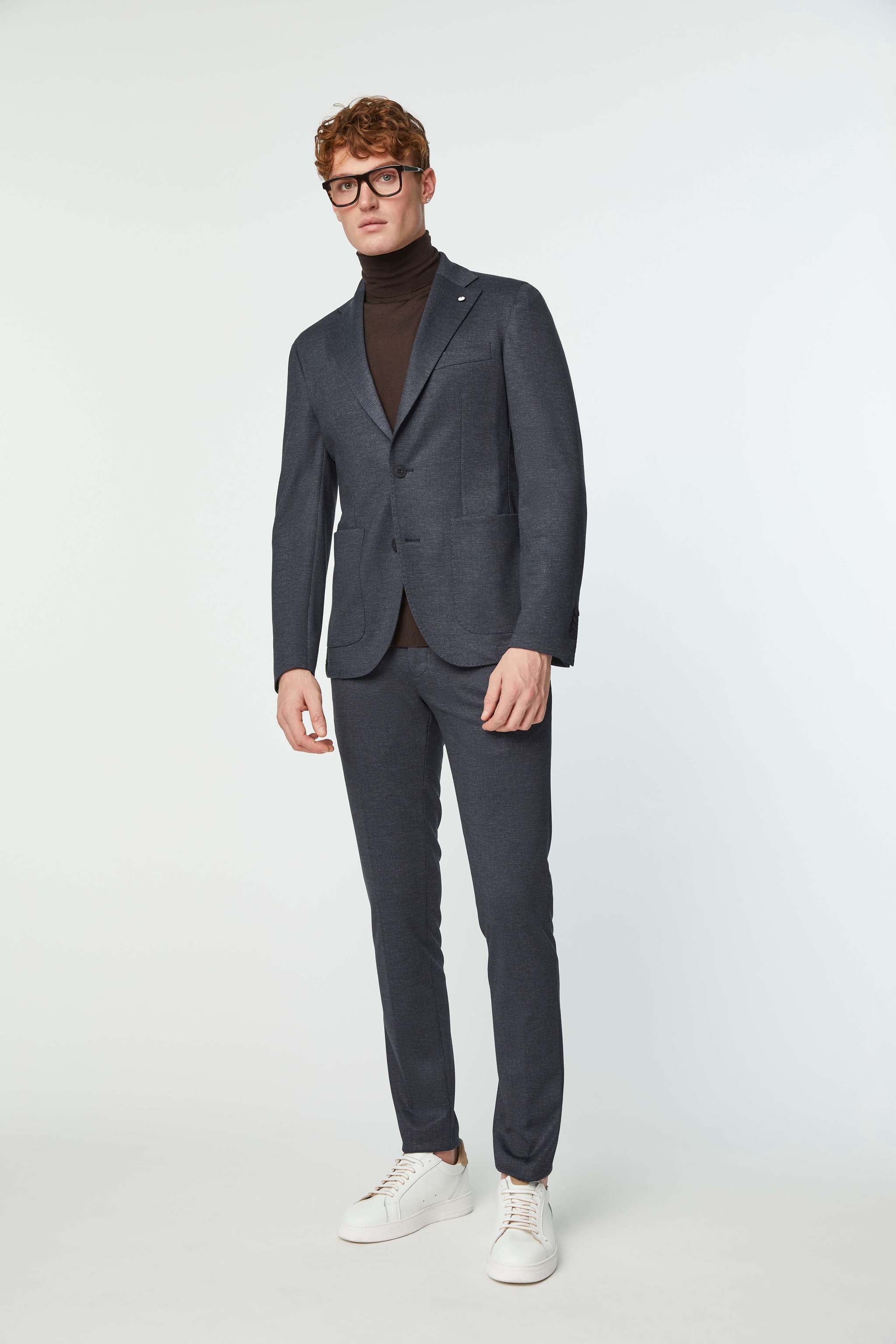 Abito SAM in jersey tecnico blu