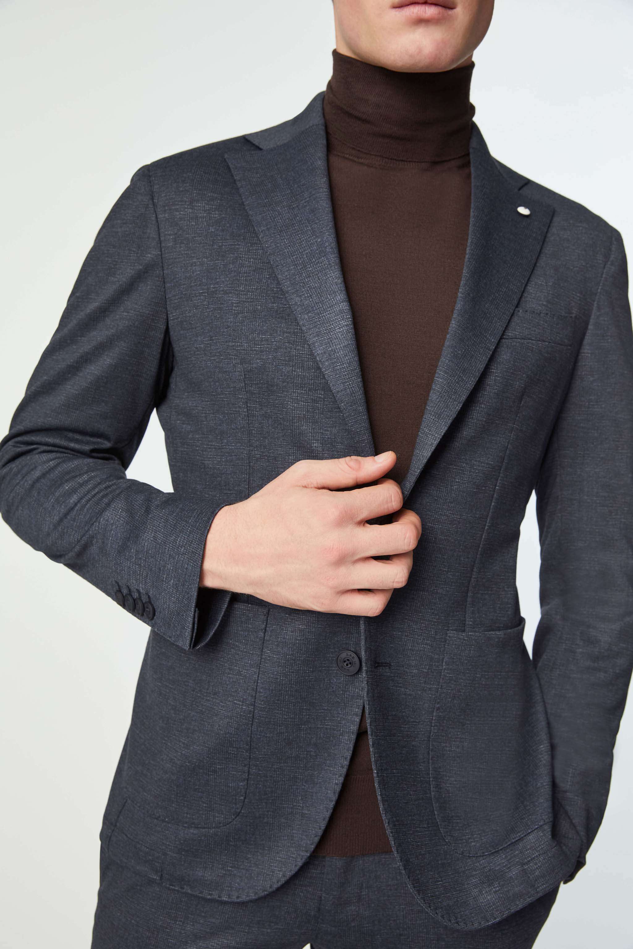 Abito SAM in jersey tecnico blu