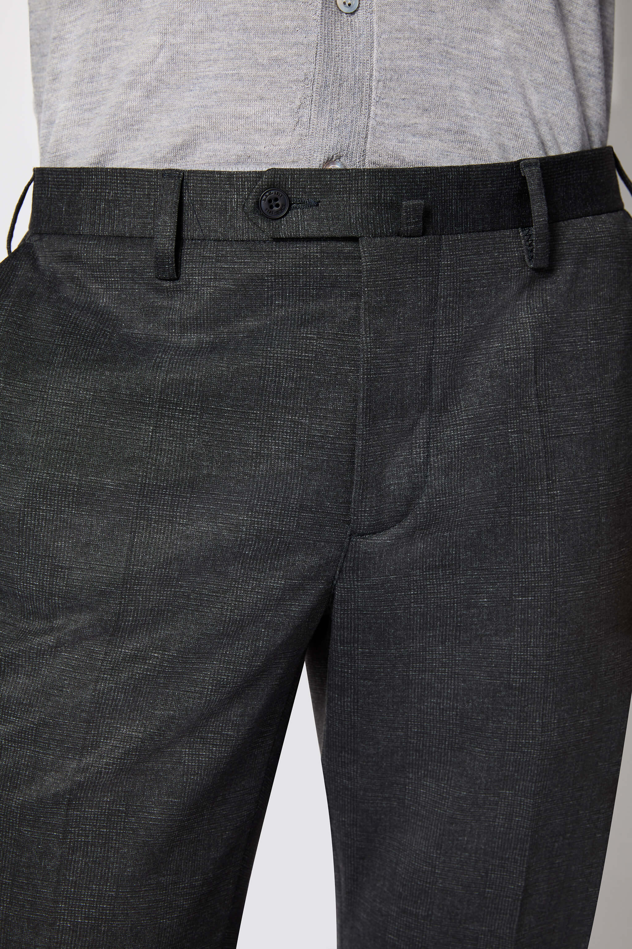 Abito SAM in jersey tecnico grigio scuro melange