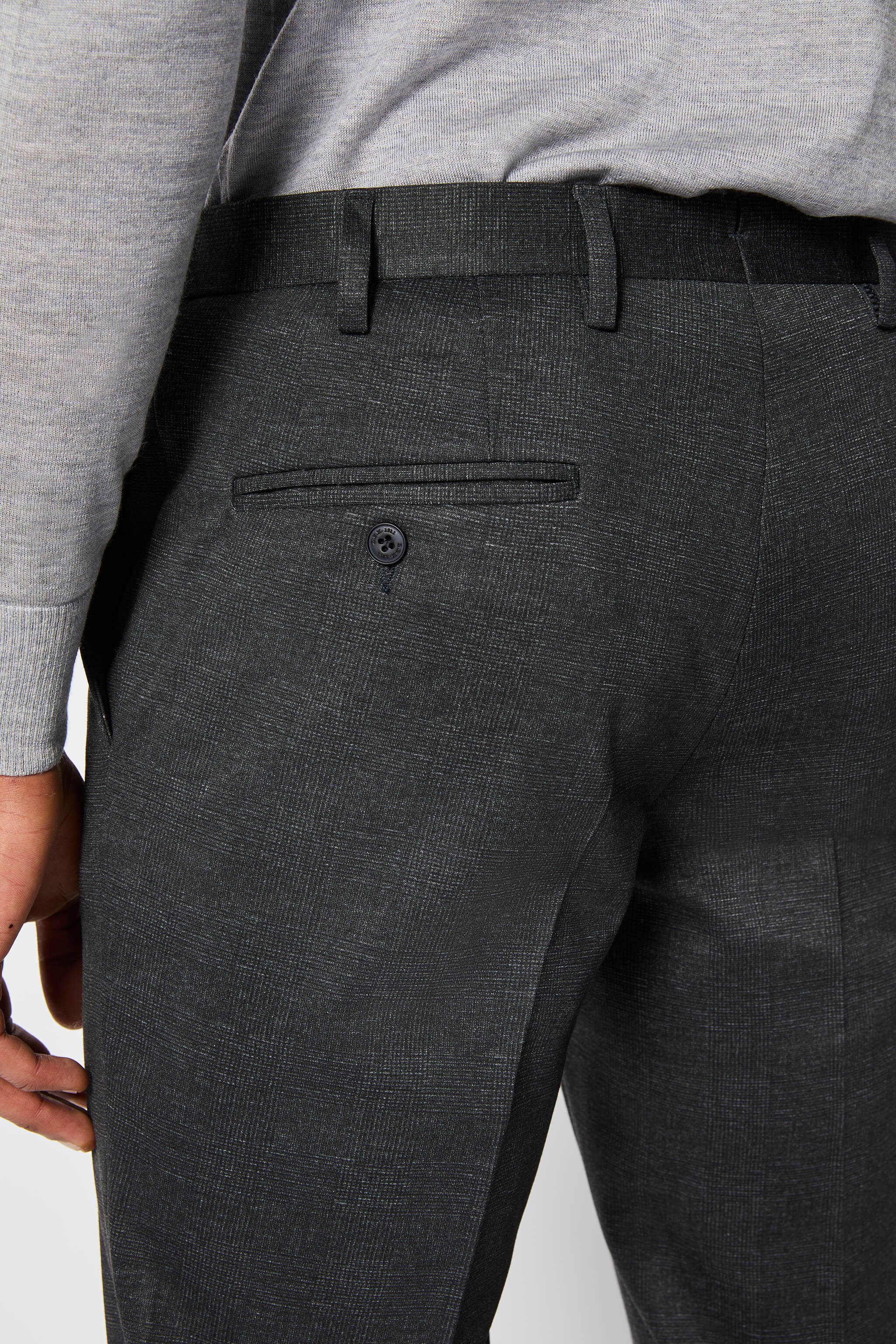 Abito SAM in jersey tecnico grigio scuro melange