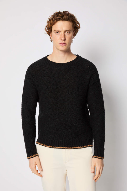 Black crewneck