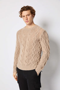 Hazelnut crewneck beige