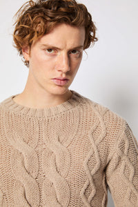 Hazelnut crewneck beige