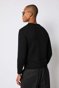 Black crewneck black
