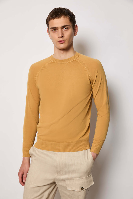 Long-sleeve sweater - ochre