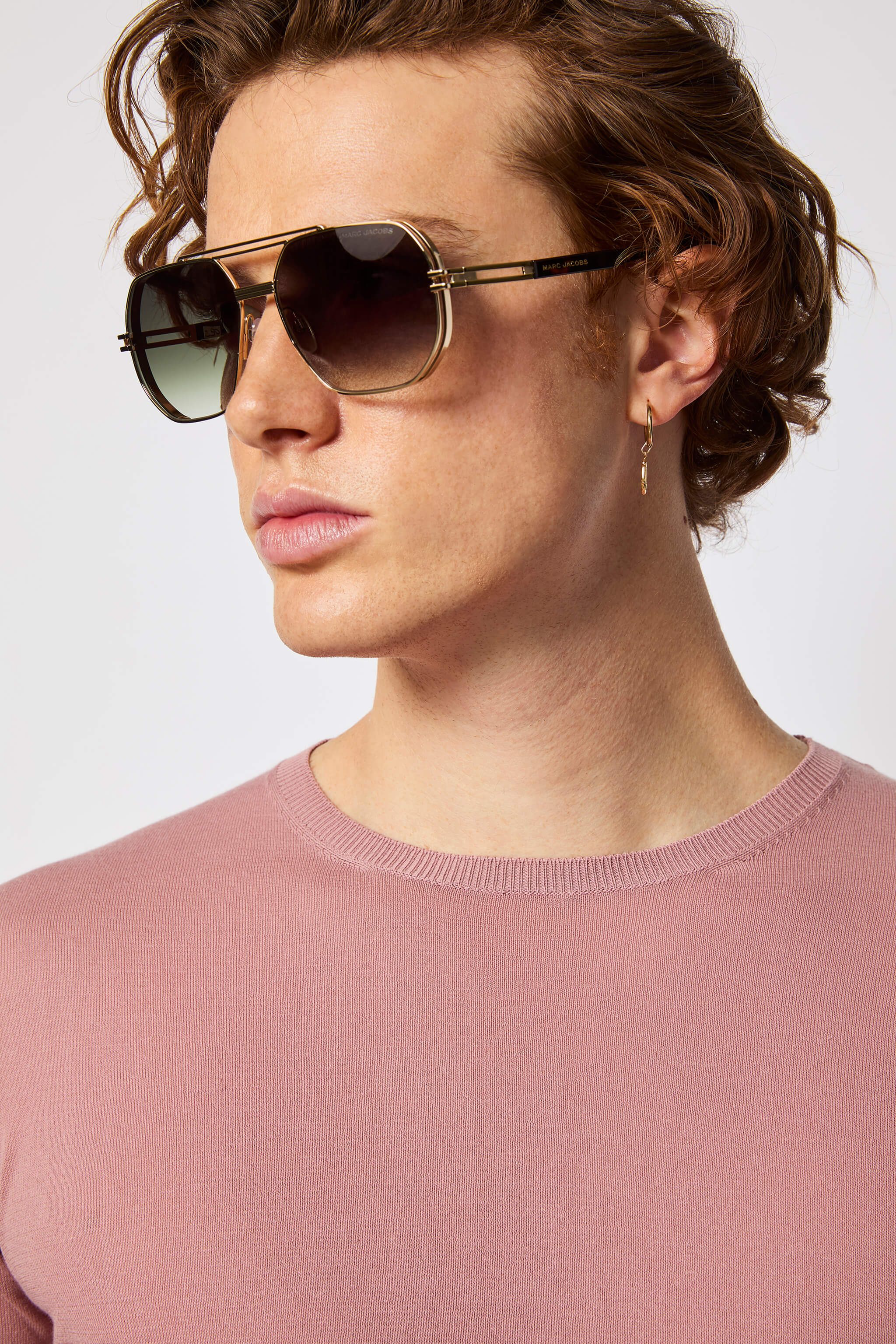 Long-sleeve cotton T-shirt - pink