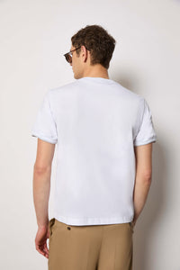 T-shirt in jersey bianca bianco