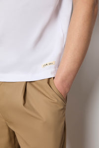 T-shirt in jersey bianca bianco