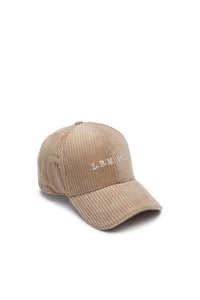 Cappello baseball beige terra