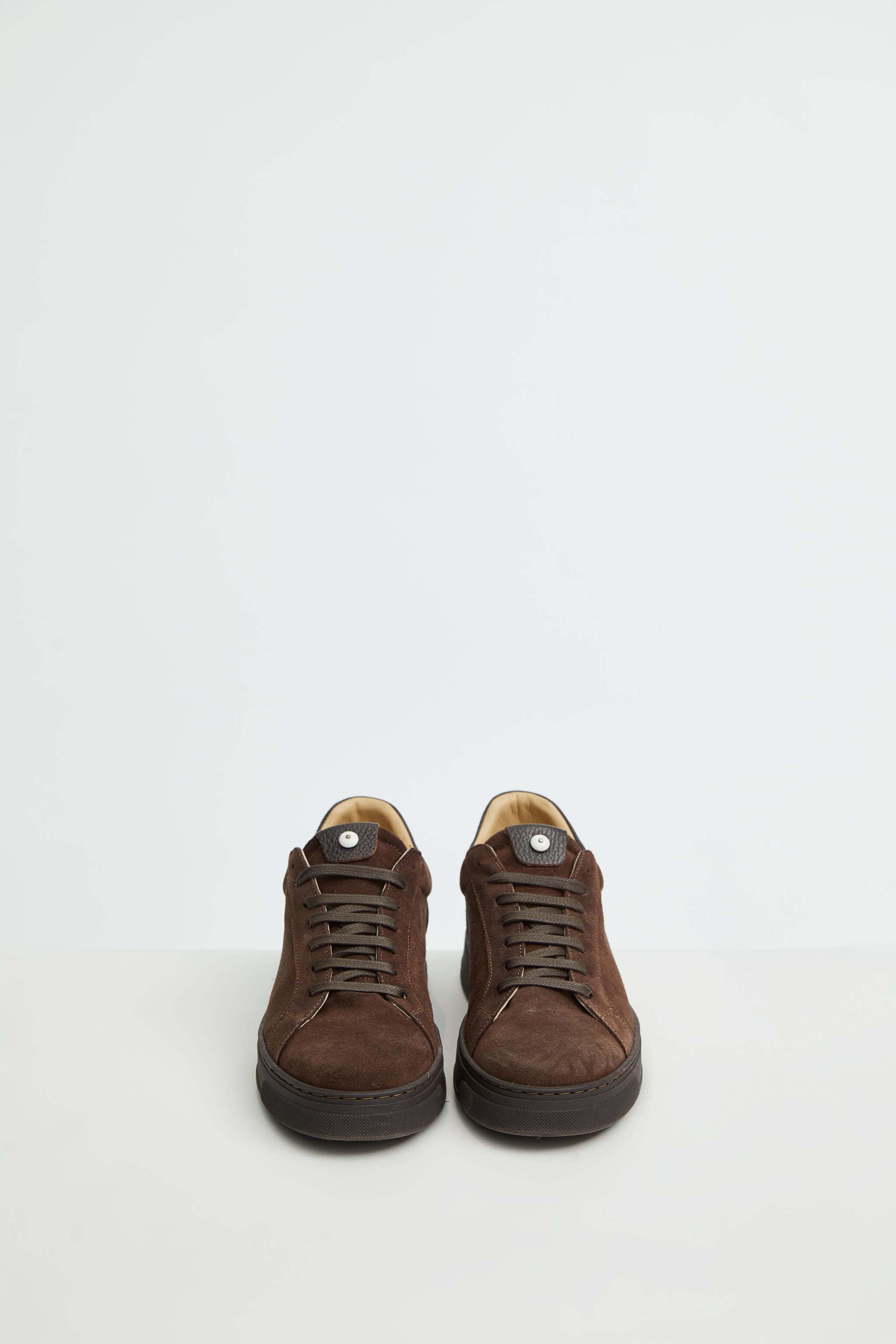 Brown sneakers
