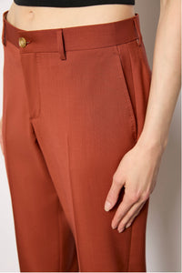 Erika pants untreated - burnt orange brick