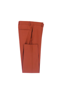 Erika pants untreated - burnt orange brick