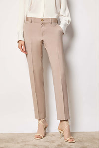 Erika pants untreated - taupe beige