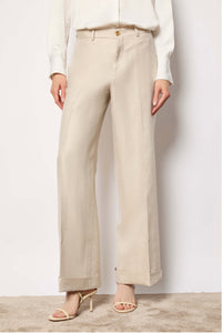 Karen pants untreated - ivory beige