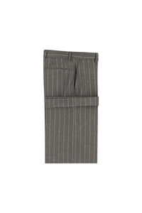 Karen pants smoky gray pinstripe medium gray