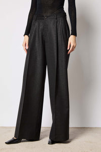 Elisa pant wide lurex black black