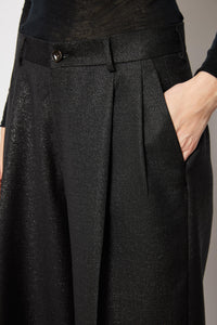 Elisa pant wide lurex black black