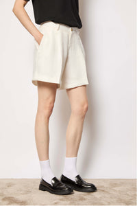 Manu shorts untreated - white white