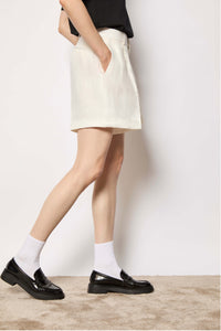 Manu shorts untreated - white white