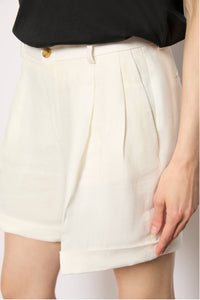 Manu shorts untreated - white white