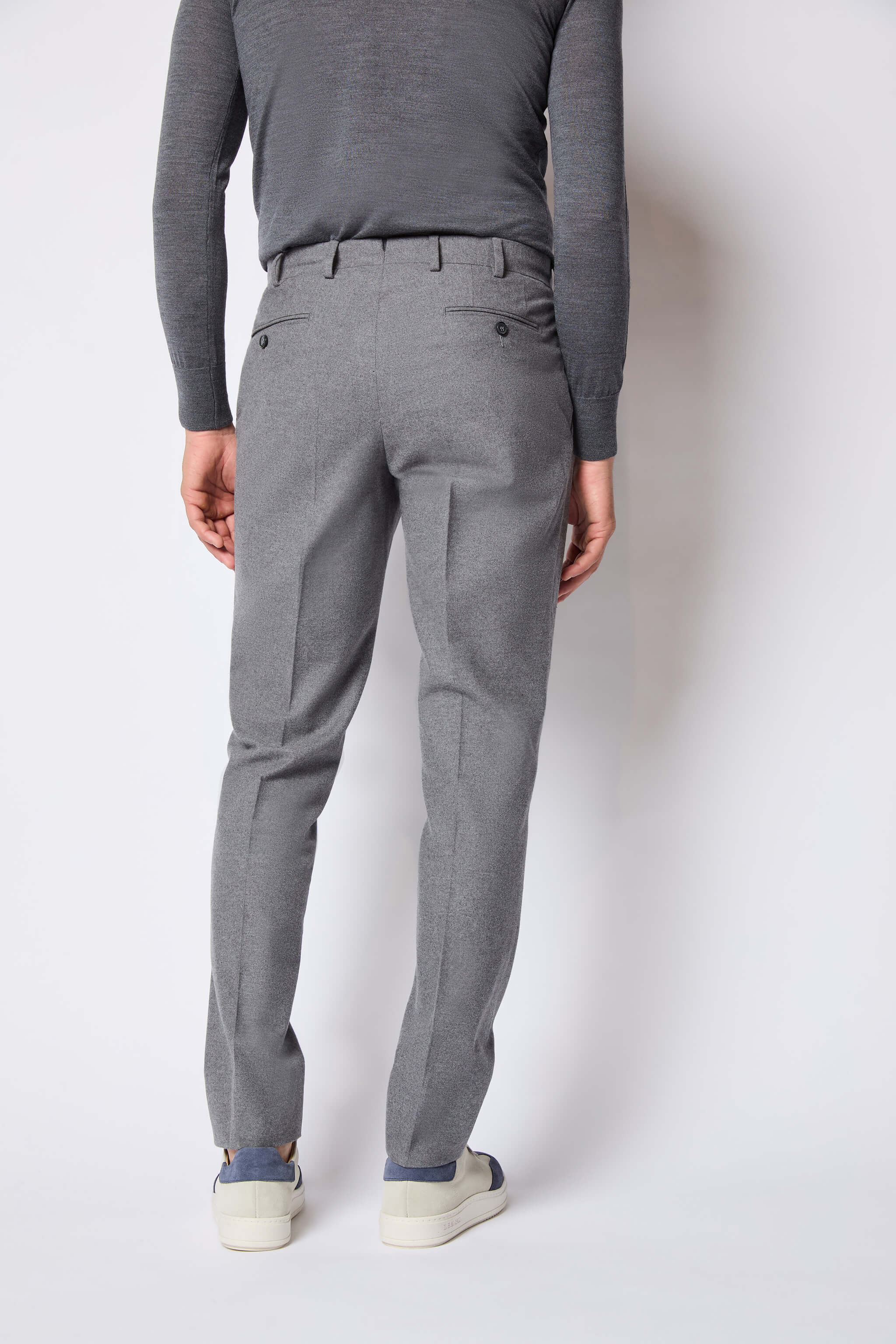 Pantalone ELTON grigio chiaro melange