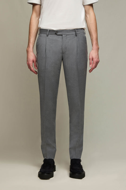 MICHAEL wool pants in gray