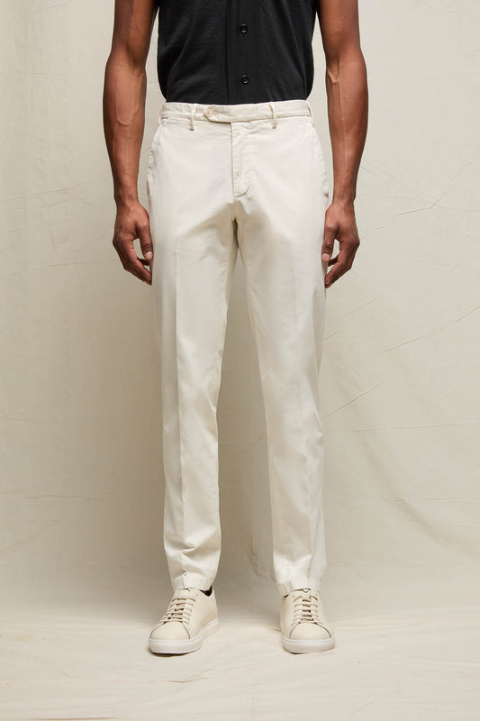 Pantalone ELTON tinto capo avorio