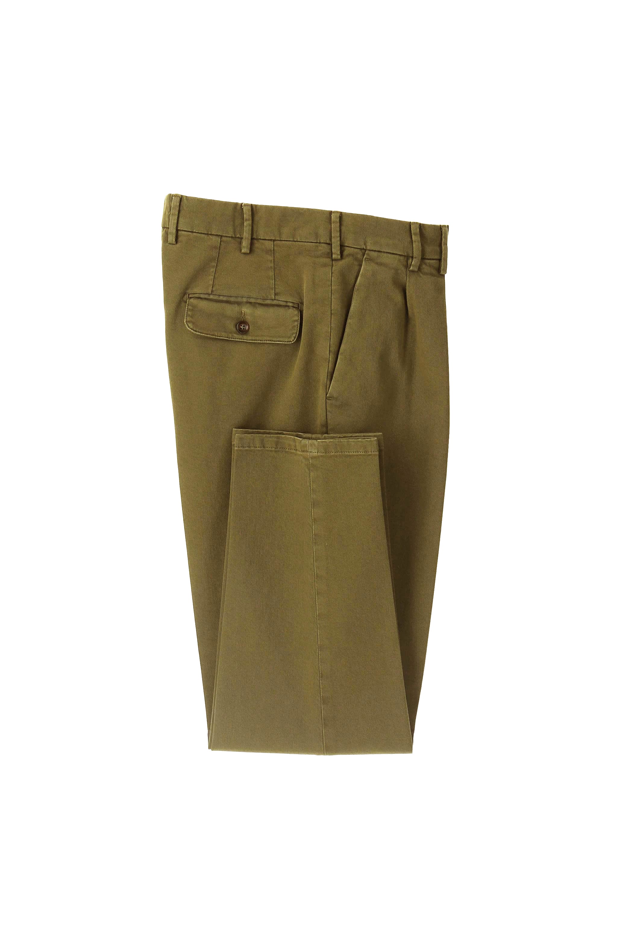 Garment-dyed MICHAEL pants in green