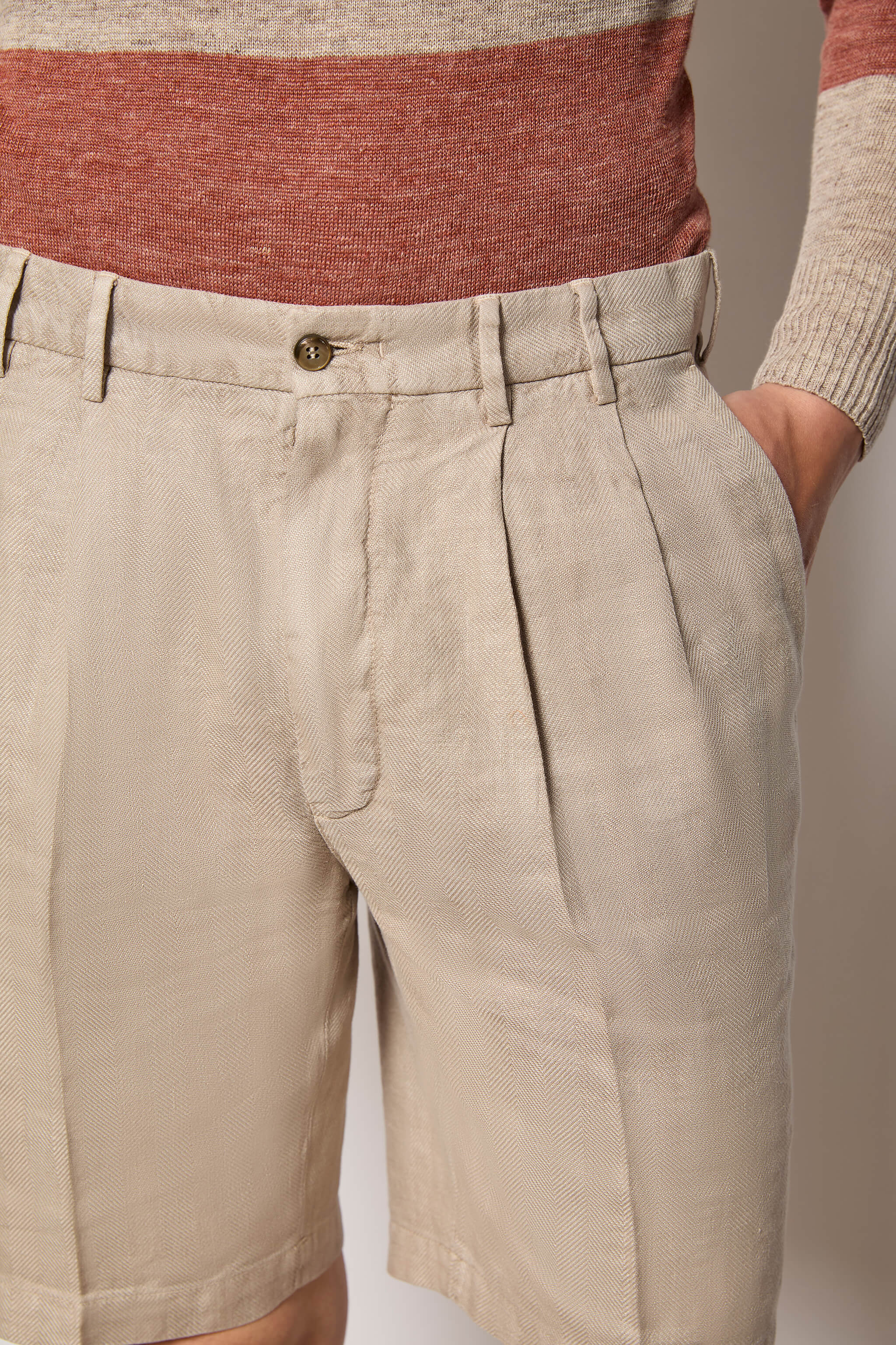 Coleman bermuda shorts garment-dyed