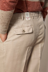 Coleman bermuda shorts garment-dyed beige