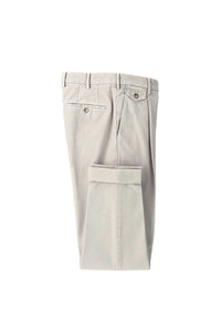 Garment-dyed miles pants in gray beige
