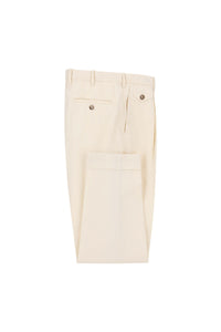 Pantalone miles tinto capo avorio bianco