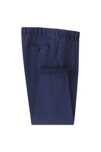 Garment-dyed miles pants - dark blue blue