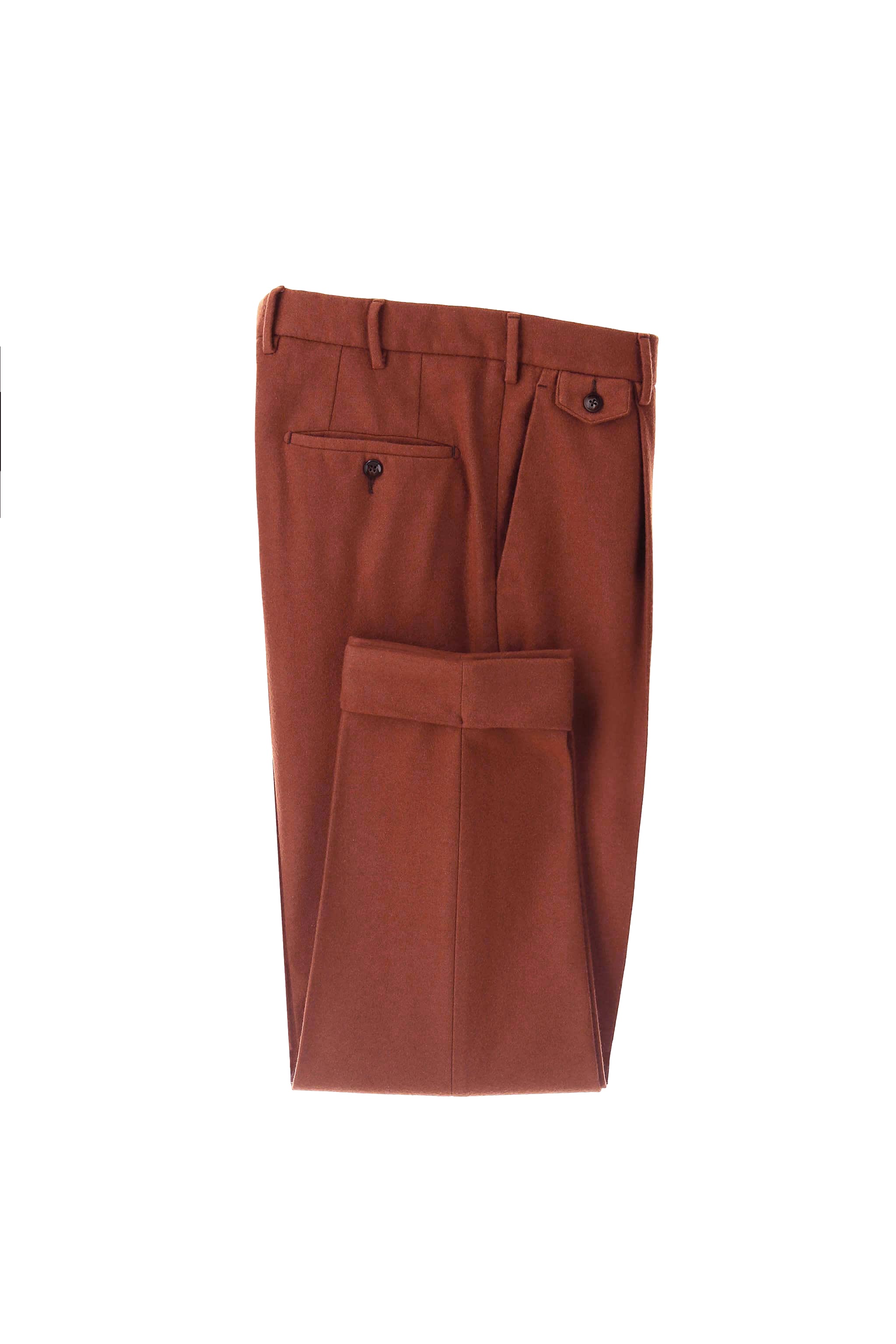 Garment-dyed MILES pants in brown