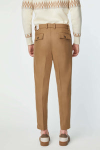 Pantalone andy non trattato nocciola terra