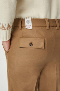 Pantalone andy non trattato nocciola terra