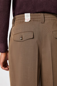 Pantalone mark caramello marrone