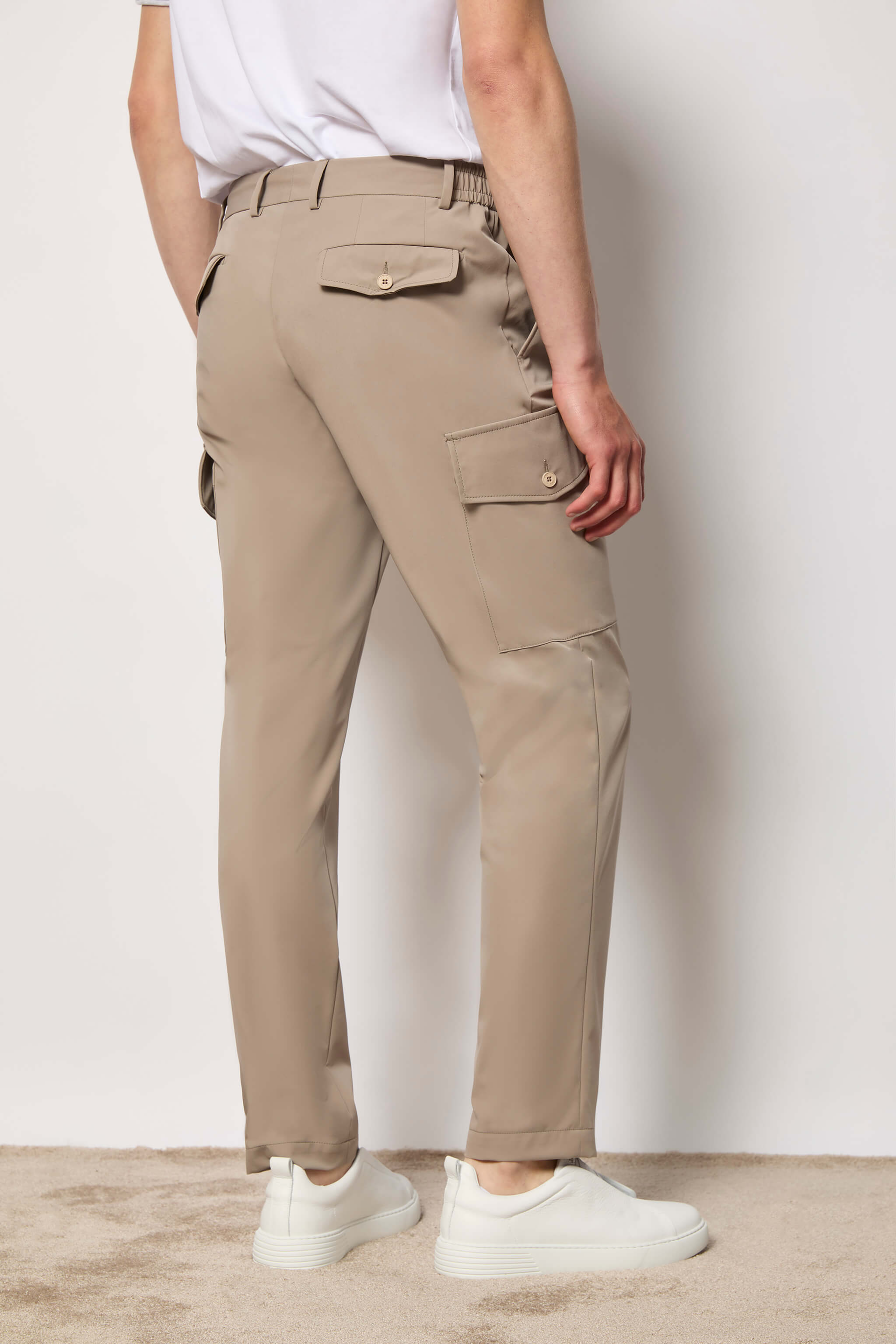 Pantalone cargo JUSTIN beige