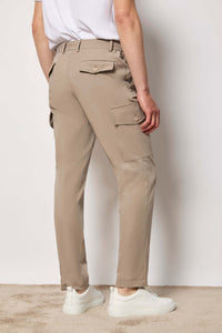 Pantalone cargo justin beige beige