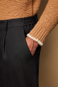 Wilson untreated pants in camel black
