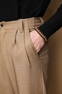 Mark pants in hazelnut earth